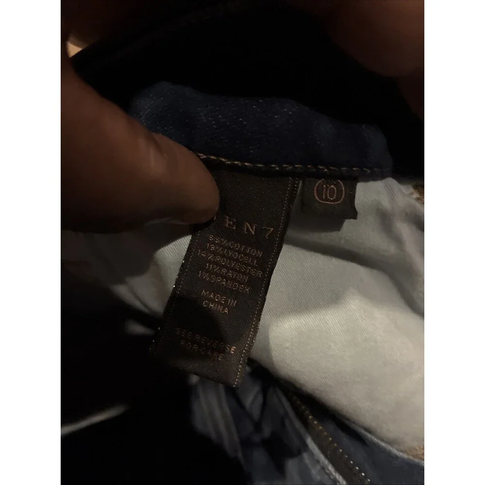 Jen 7 By 7 For All Mankind Women’s Size 10/ Ankle Skinny Jeans- Excellent Cond - Picture 13 of 13